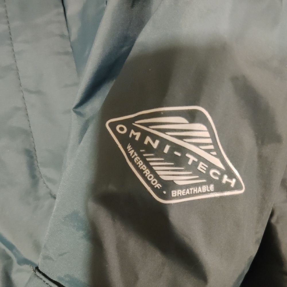 Columbia Women's Teal Raincoat (388) - Picture 4 of 7